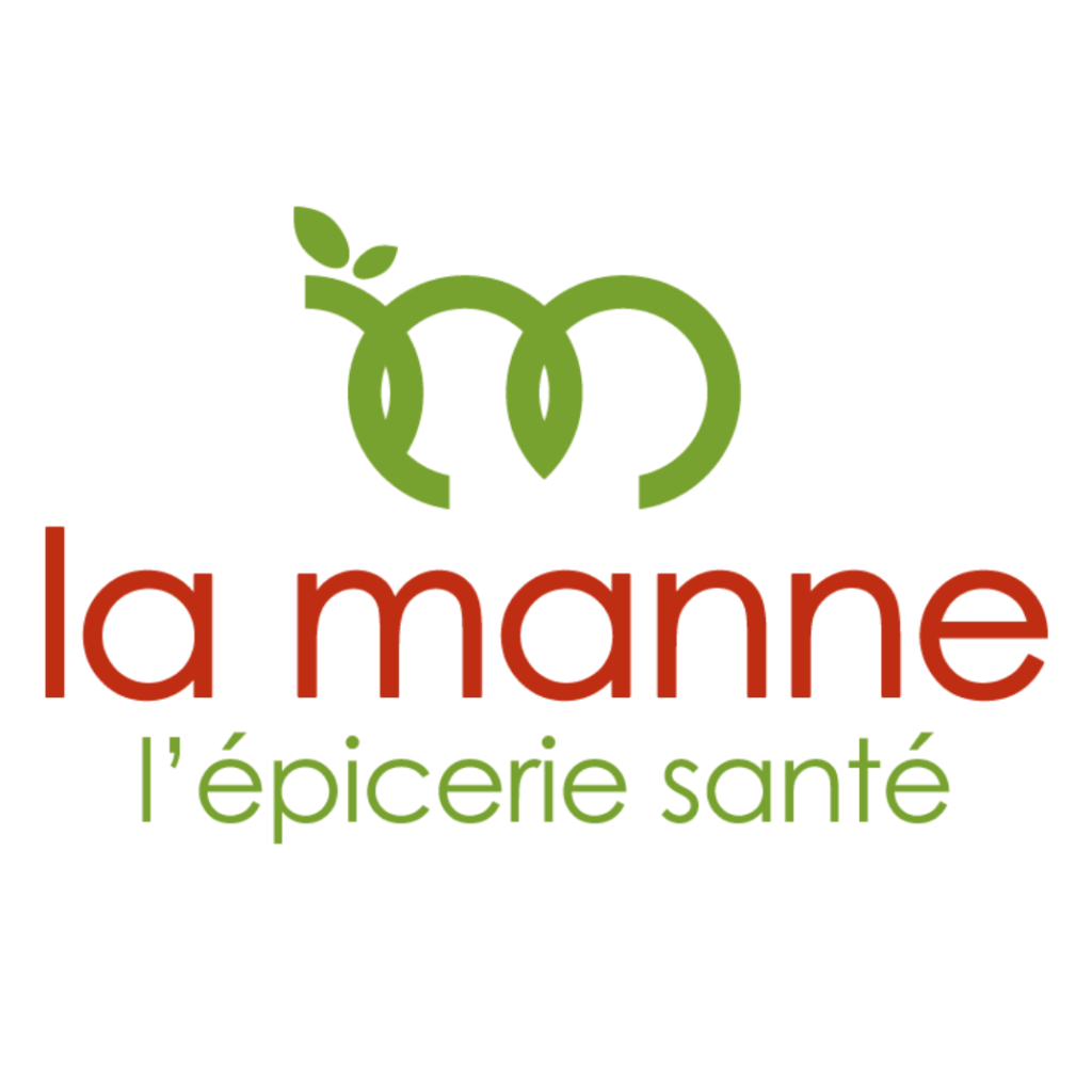 Logo - Coopérative La Manne, Épicerie biologique.