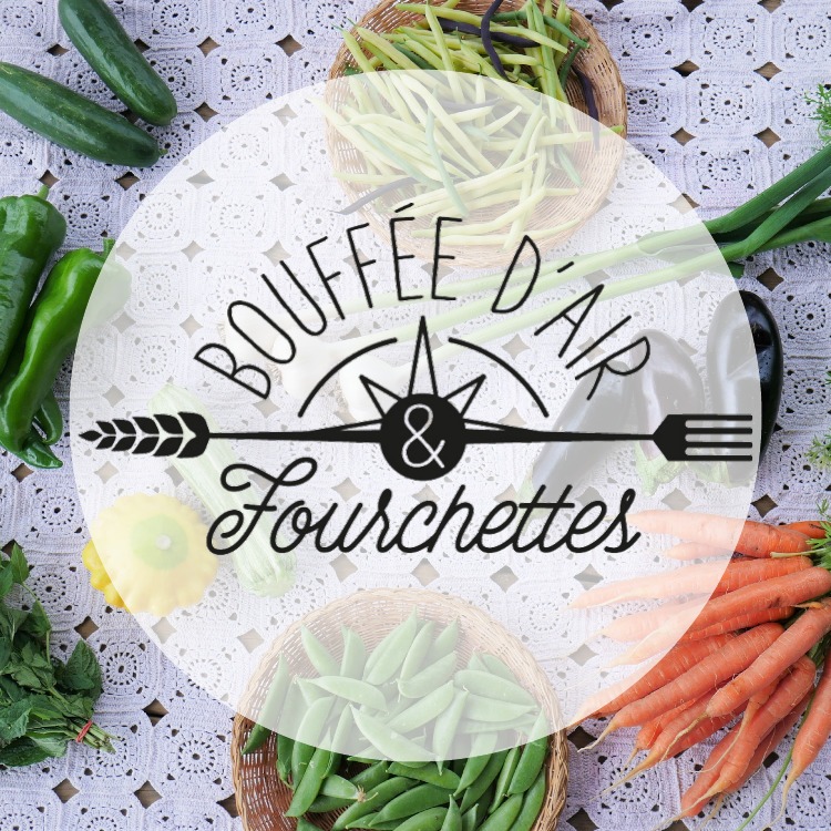 Logo - Bouffée d’air et Fourchettes, Agence de tourisme, Mauricie, Quebec