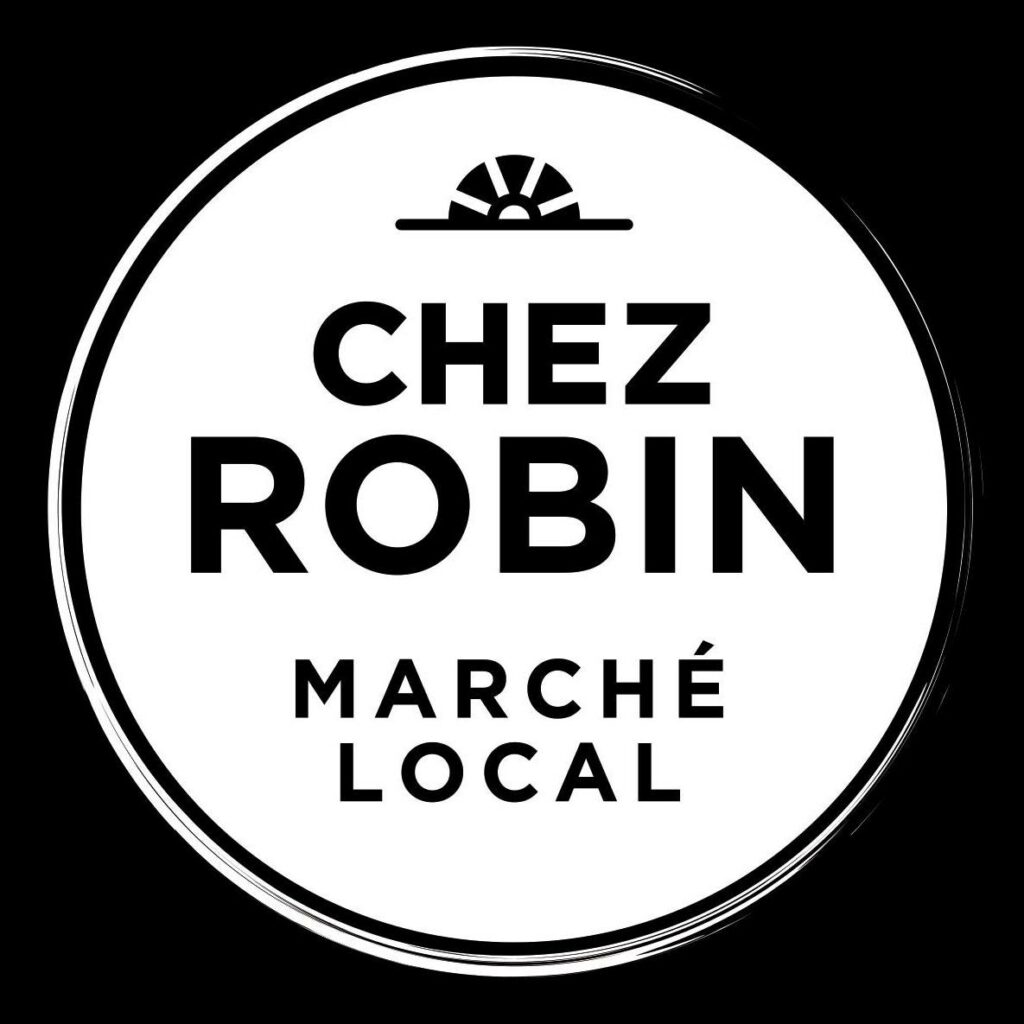 Logo - Chez Robin marché local, le marché à mission écoresponsable.