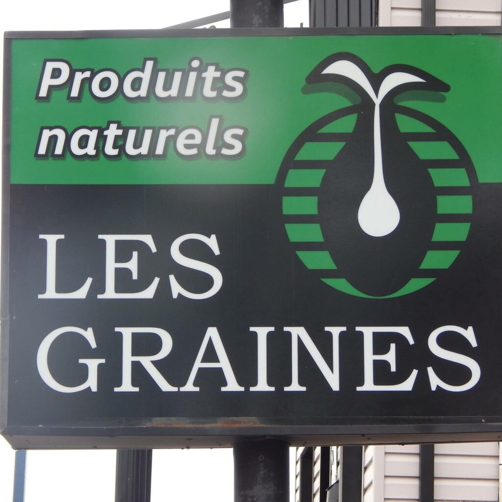 Logo - Les Graines produits naturels