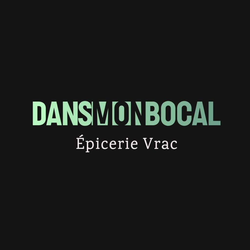 Logo - Dans mon bocal Épicerie bio vrac