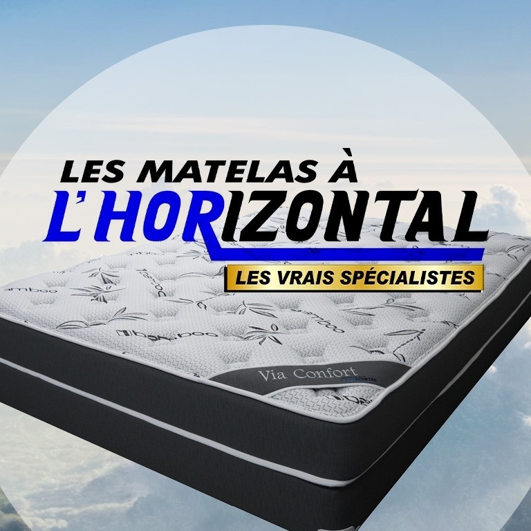 Logo - Matelas à l’horizontal