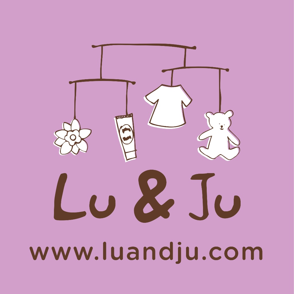 Logo - Lu & Ju, Halte-garderie Montessori et produits éco.