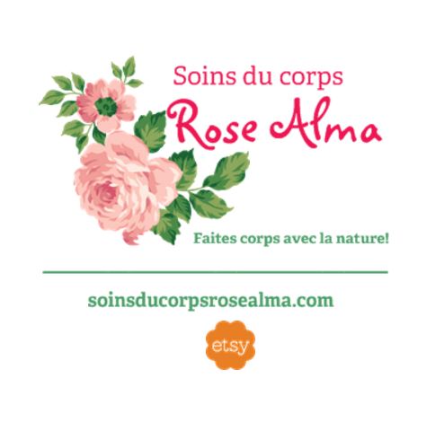 Logo - Soins du corps Rose Alma