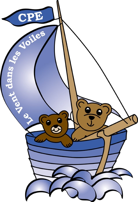 Logo - Centre de la petite enfance Le Vent dans les Voiles