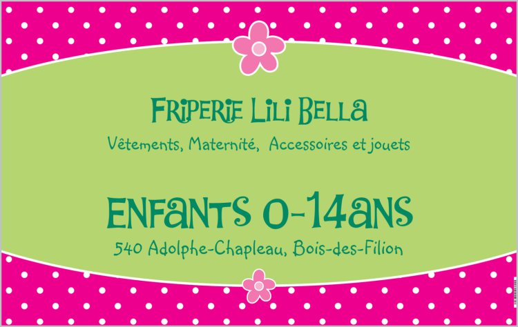 Logo - Friperie Lili Bella