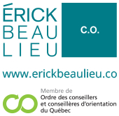 Érick Beaulieu c.o. conseiller d’orientation en pratique privée