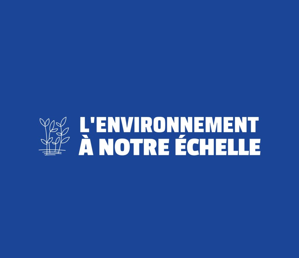 Logo - L’environnement à notre échelle