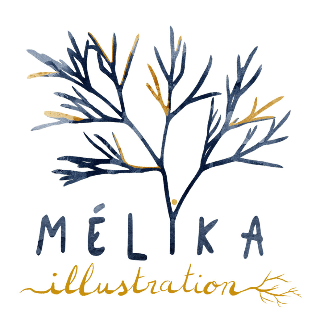 Logo - Mélika Illustration