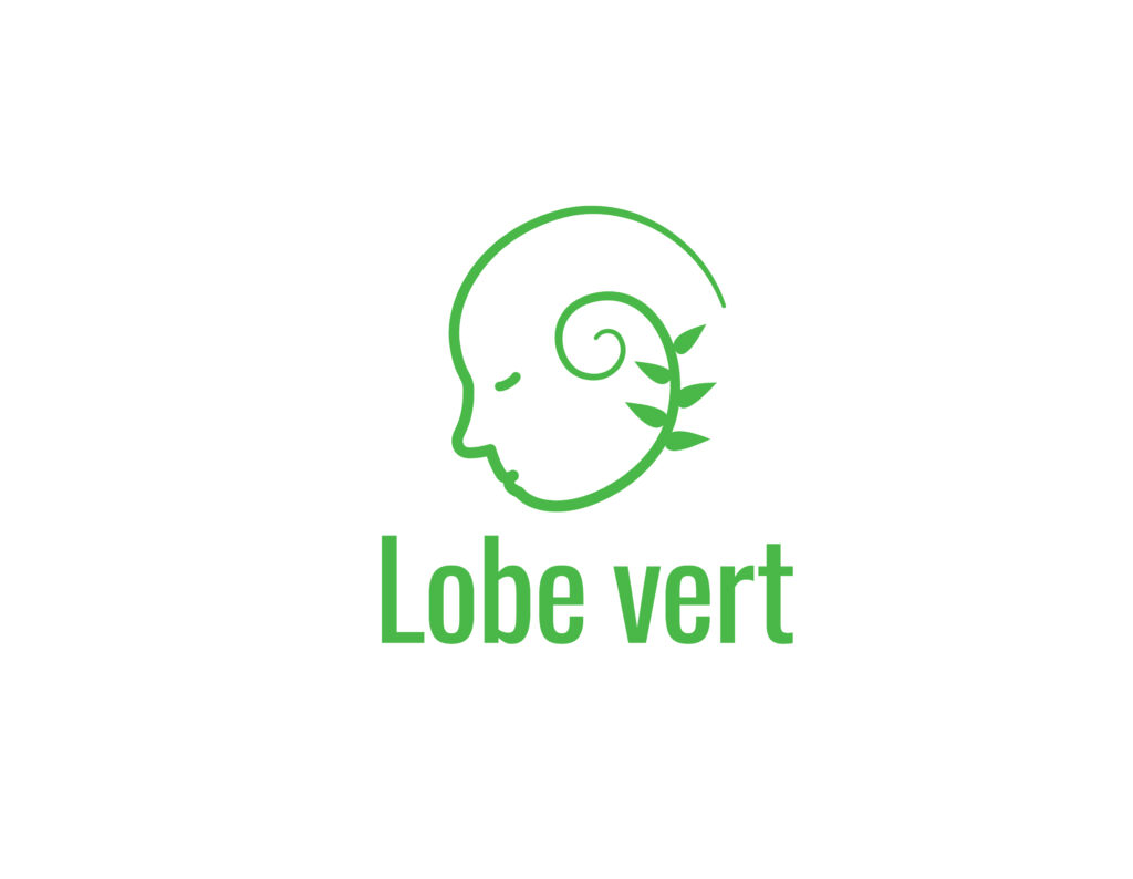Logo - Lobe vert – Un écothérapeute à votre écoute