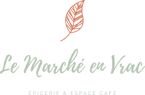 Logo - Le Marché en Vrac, épicerie & espace café