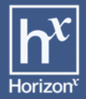 Logo - École de Kayak Horizon ltée (HorizonX)