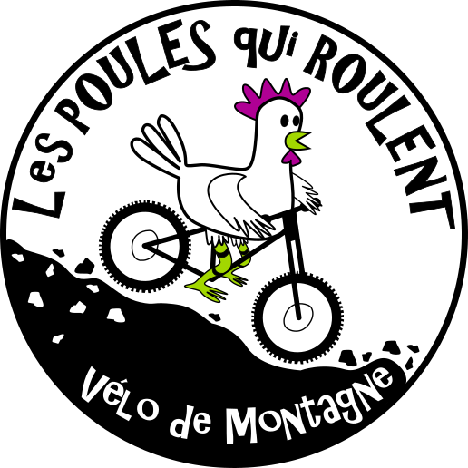Logo - Les poules qui roulent