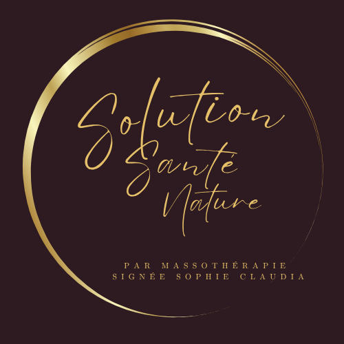 Logo - Solution Santé Nature, par massothérapie signée Sophie Claudia